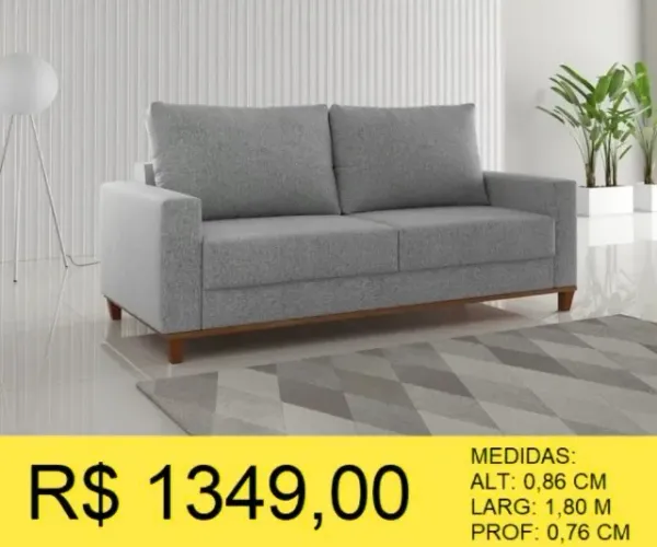 SOFA CONFORTAVEL A PRONTA ENTREGA