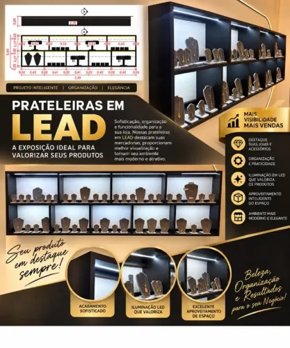 prateleiras organizadora de estoques
