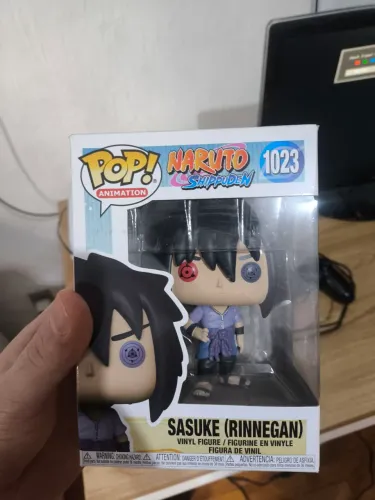 Funko pop do Naruto Sasuke Rinnegan 1023 nunca tirado da caixa