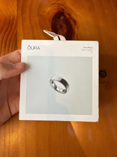 Oura ring 5 Silver (tamanho 12)