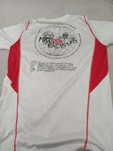 Camisa original do flamengo contra o racismo