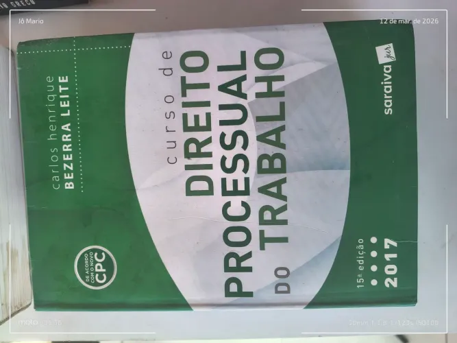 Livro direito processual do trabalho 