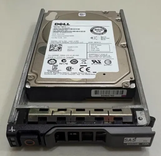 Discos SAS Dell 900gb 10k - 03 Unidades