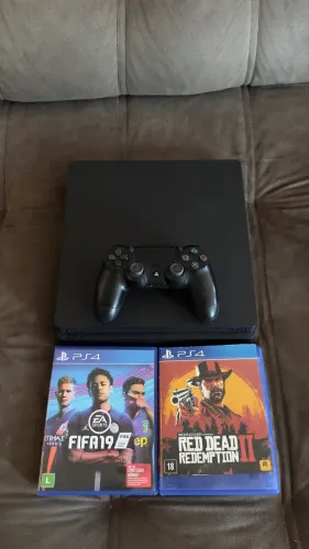 PS4 1TB + 2 JOGOS