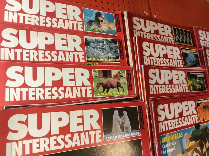 Revistas Super interessante anos 80 e 90 várias edições 