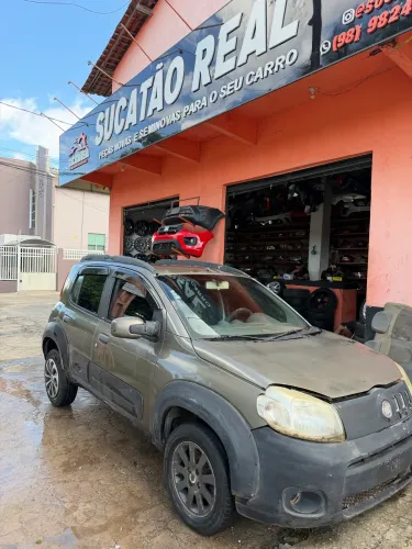 Sucata uno Way-retirada de peças 