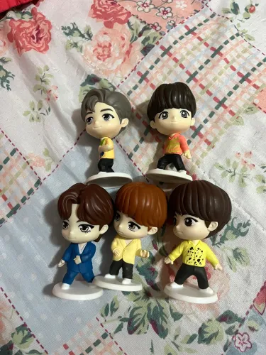 Coleção bonecos BTS McDonalds