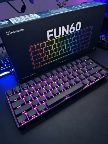 Teclado Magnético Fun60PRO NOVO