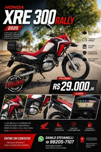 HONDA XRE 300 RALLY 2020