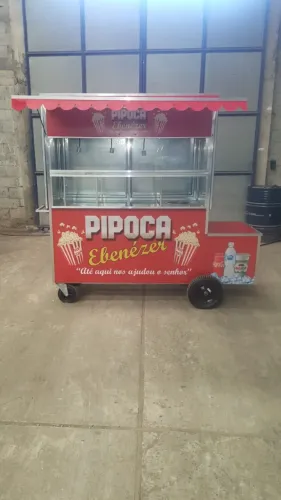 Barraca para pipoca