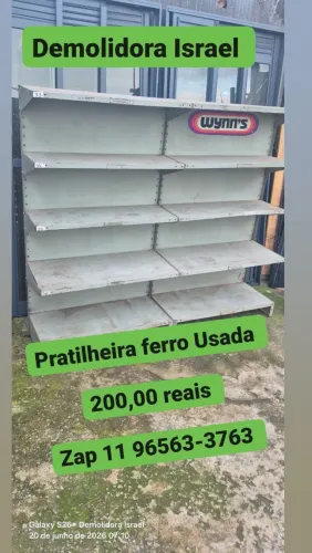 Pratilheira ferro Usada