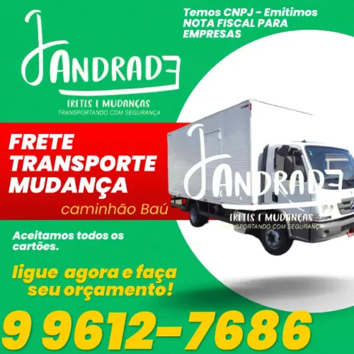 MUDANÇA FRETE E CARRETO COM CAMINHÃO BAÚ FRETES E MUDANÇA COM PREÇO BAIXO