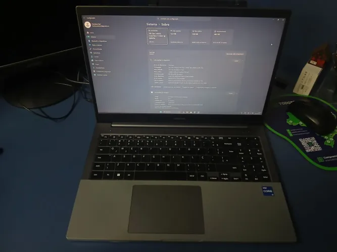 Notebook Samsung i7 11 geração 