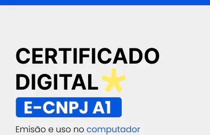 CERTIFICADO DIGITAL  (A1) ONLINE