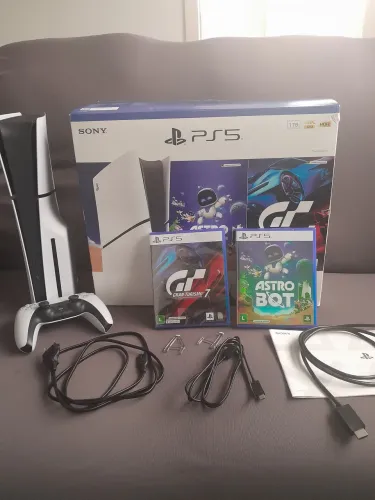 VENDO PLAYSTATION 5 SLIM MÍDIA FÍSICA NOVO