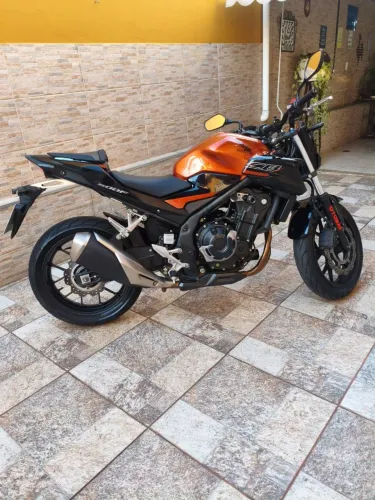 Honda CB 500F ABS 2022/2022 Único Dono , Impecável, Quitada e Pneus Zerados