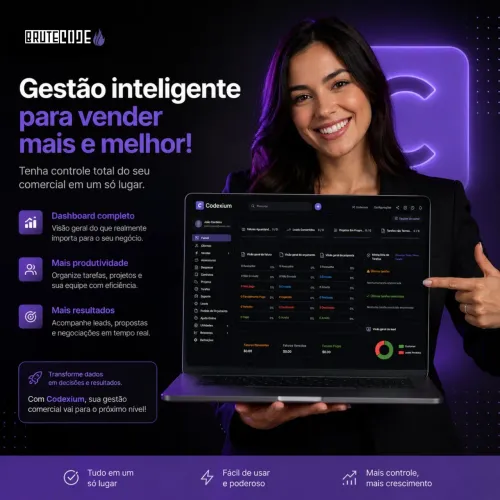CRM Comercial Inteligente ? Organize suas vendas e venda mais