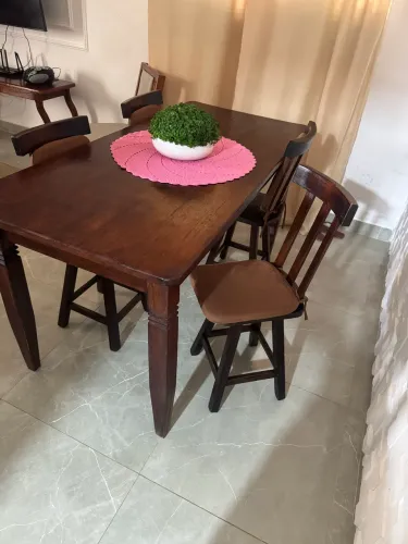 Mesa de madeira 1.65x75