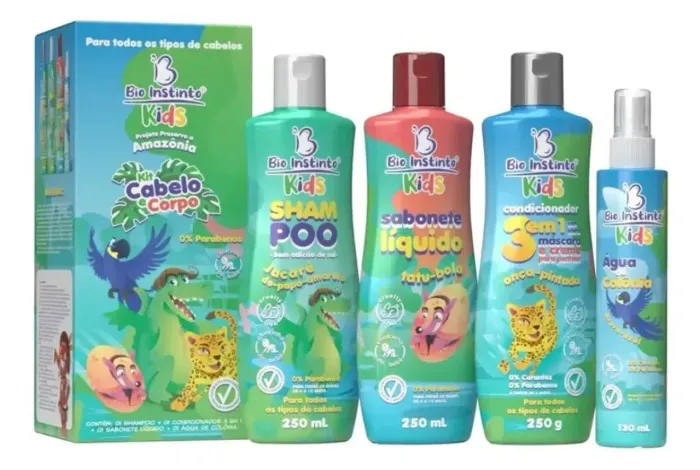 Kit cabelo e corpo Bio instinto 