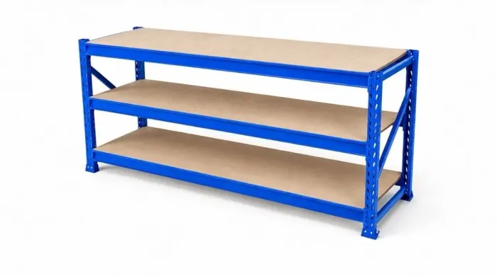 Bancada Multiuso slim industrial 3 Níveis ( Com MDF)