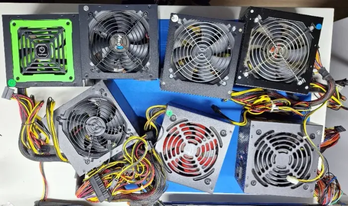 Lote 5 Fontes Pc Desktop Com Defeito