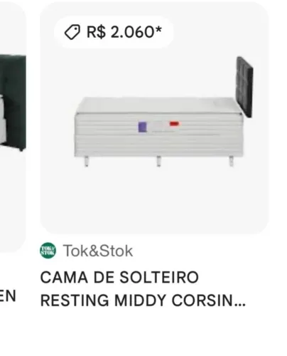 Cama semi nova