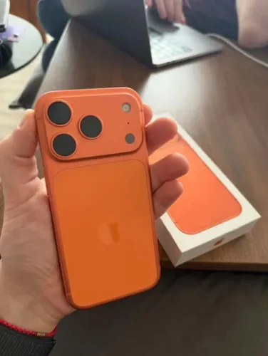 iPhone 17 Pro 256gb Laranja Cósmico Completo Na Caixa + Nota Fiscal