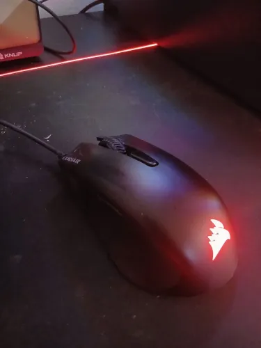 Mause Gamer corsair harpoon rgb pro semi-novo em excelente estado