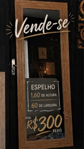 Vende-se Espelho