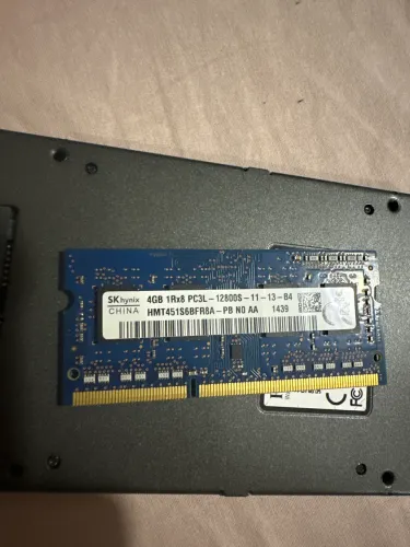 Memória para Notebook Hynix 4GB 2RX8 DDR3L 1600MHz PC3L-12800S 204PIN SO-DIMM