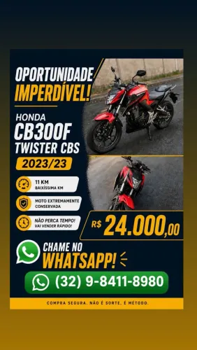 HONDA CB300F TWISTER CBR