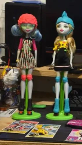 Monster high Ghoulia e Lagoona Roller maze