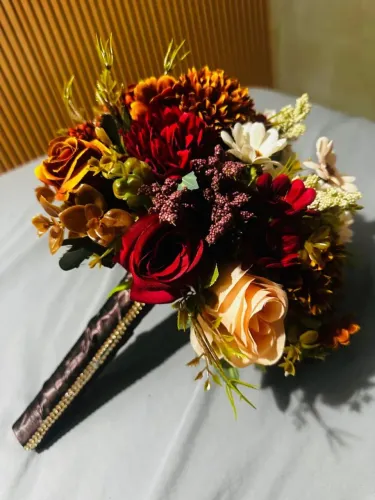 Buquê de Noiva flores artificiais