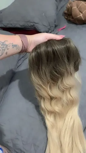 Mega hair loiro