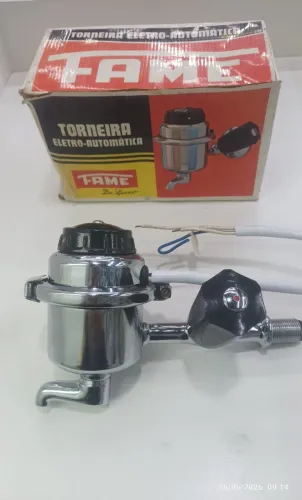 TORNEIRA ELÉTRICA FAME ANTIGA PARA RETÔ COLEÇÃO OU COLECIONADOR