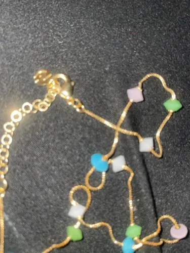 Colar banhado ouro 18k