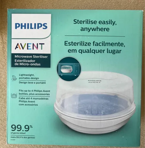 Esterilizador Mamadeira Avent Nunca Usado