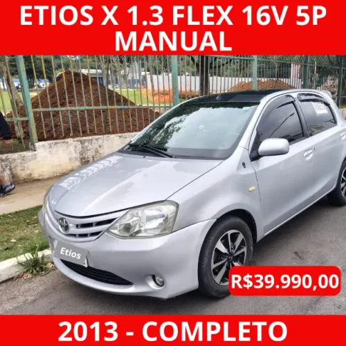 Toyota Etios X 1.3 Flex 16V 5P Mec. 2013