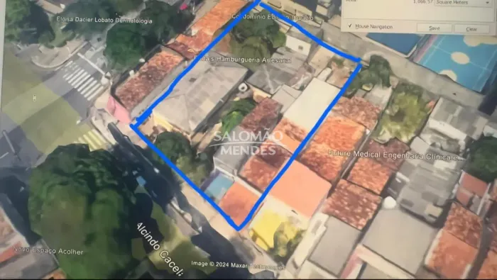 Área de 1.204 m² à venda no Umarizal, Belém