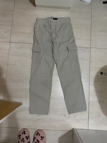 CALÇA JEANS CARGO