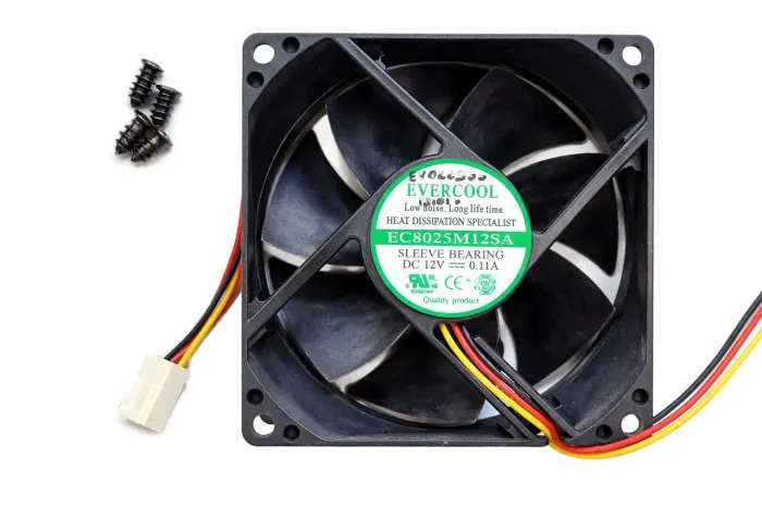 Cooler Evercool EC8025M12SA 12V DC 0,11A