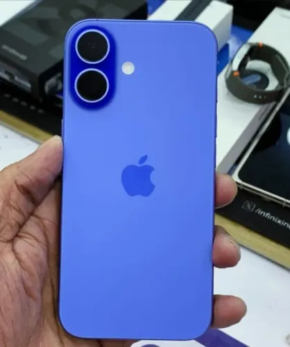 IPHONE 16 AZUL 128 GB 6 MESES DE GARANTIA