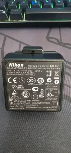 Carregador Modelo Eh-69p Para Câmera Nikon