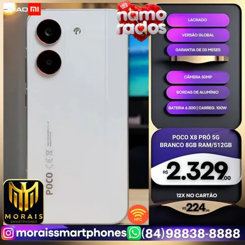Poco X8 Pró 8GB RAM/512GB - Verde - 256GB | 8GB RAM - LACRADISSIMO