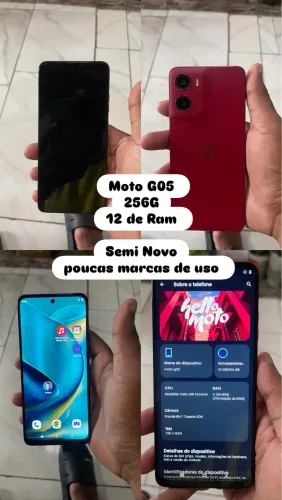 Moto G05 256G 12 de ram