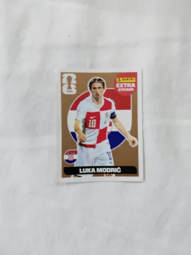 Figurinha Luka Modric Extra Bronze Copa 2026