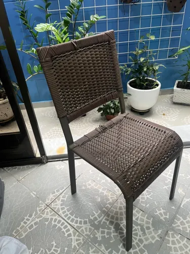 Vendo 4 cadeiras de Alumínio de Jardim