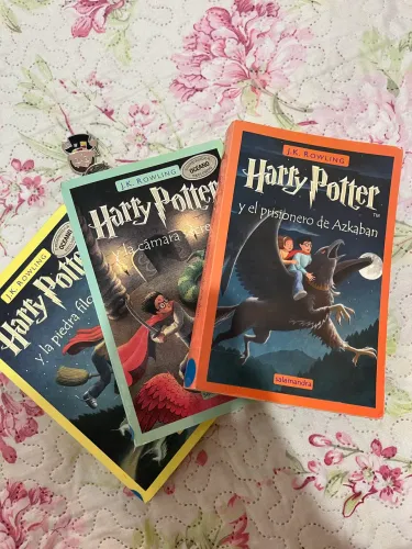 Trio Harry Potter em espanhol 