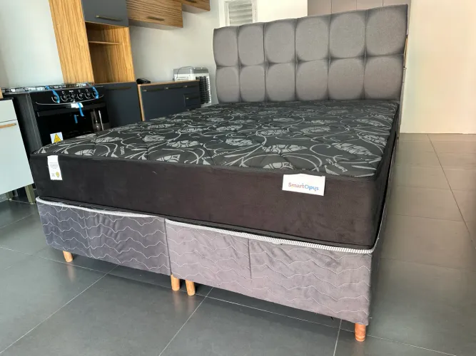 SUPER LIQUIDAÇÃO DE CAMAS BOX CASAL, QUEEN E SUPER KING - ATÉ 12X SEM JUROS