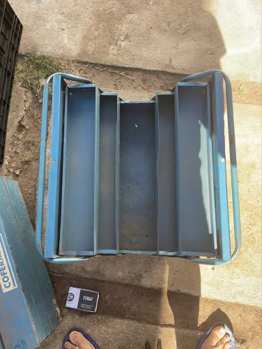Caixa Metálica Sanfonada 5 Gavetas para Ferramentas ( Leia todo o anúncio) Tipo2